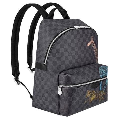 louis vuitton backpack grey|louis vuitton discovery backpack.